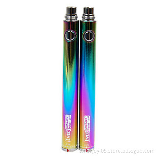 Rainbow evod twist battery, variable voltages, ego c twist